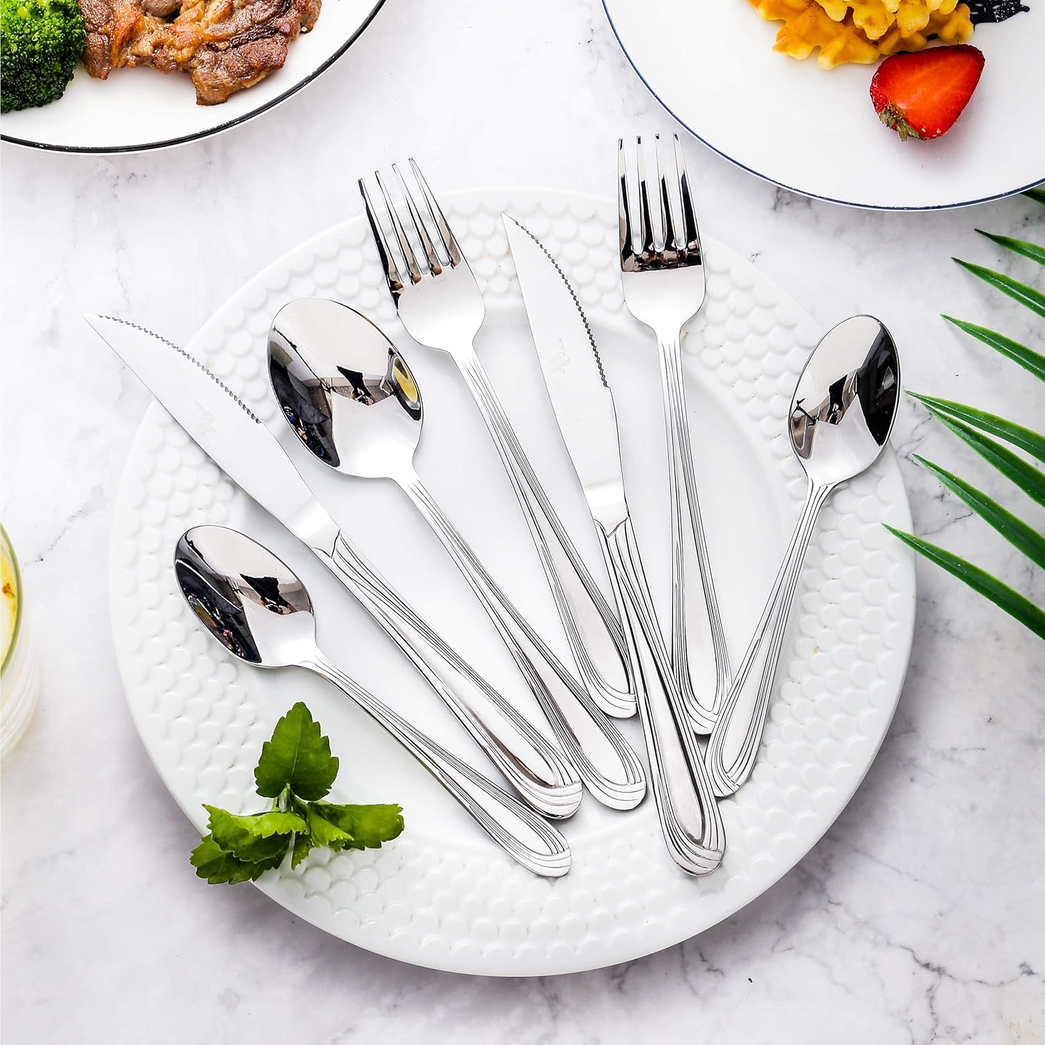 Avalon Silver 24-piece set